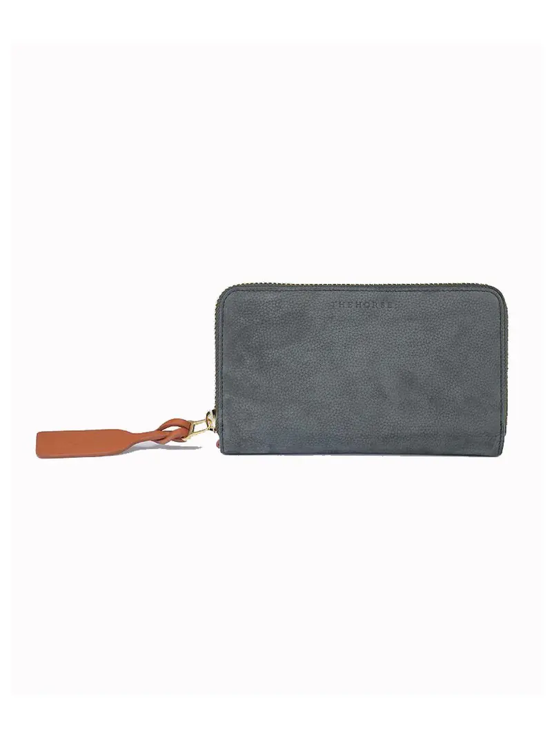 The Horse Block Wallet Moss Green 1