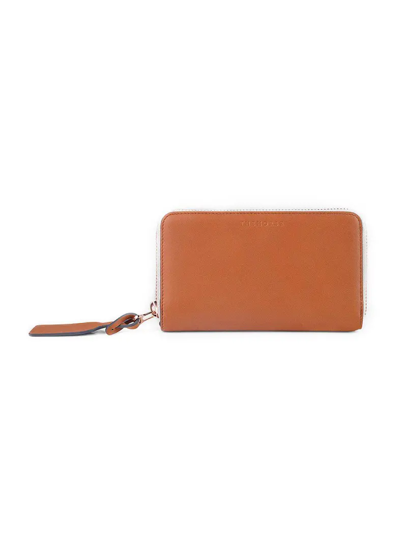 The Horse Block Wallet Tan 1