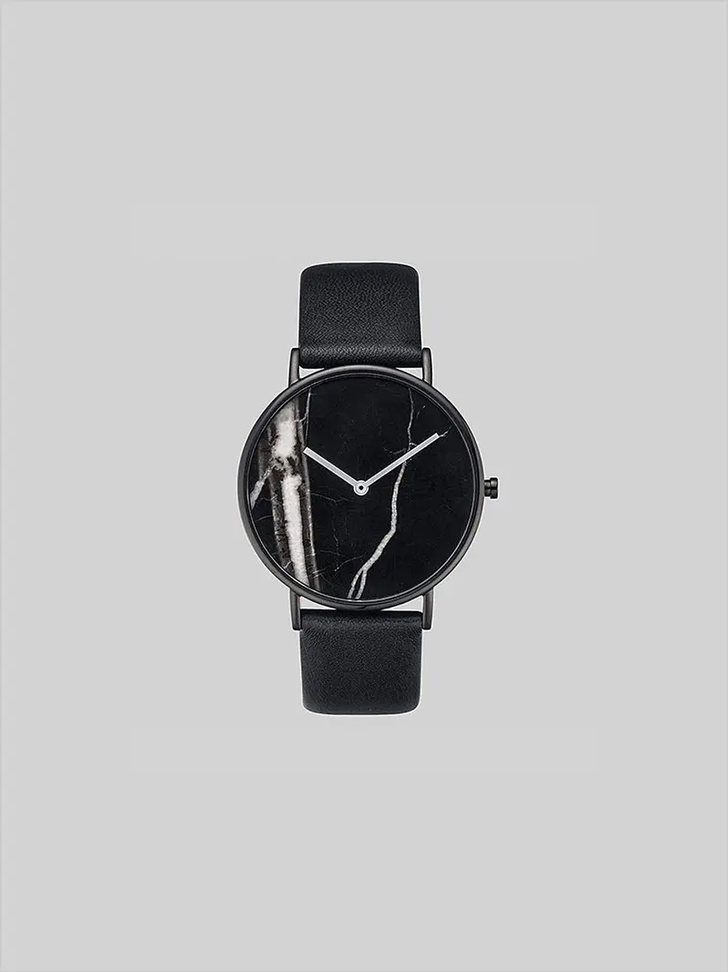 The Horse The Stone Black Stone Black Leather 1