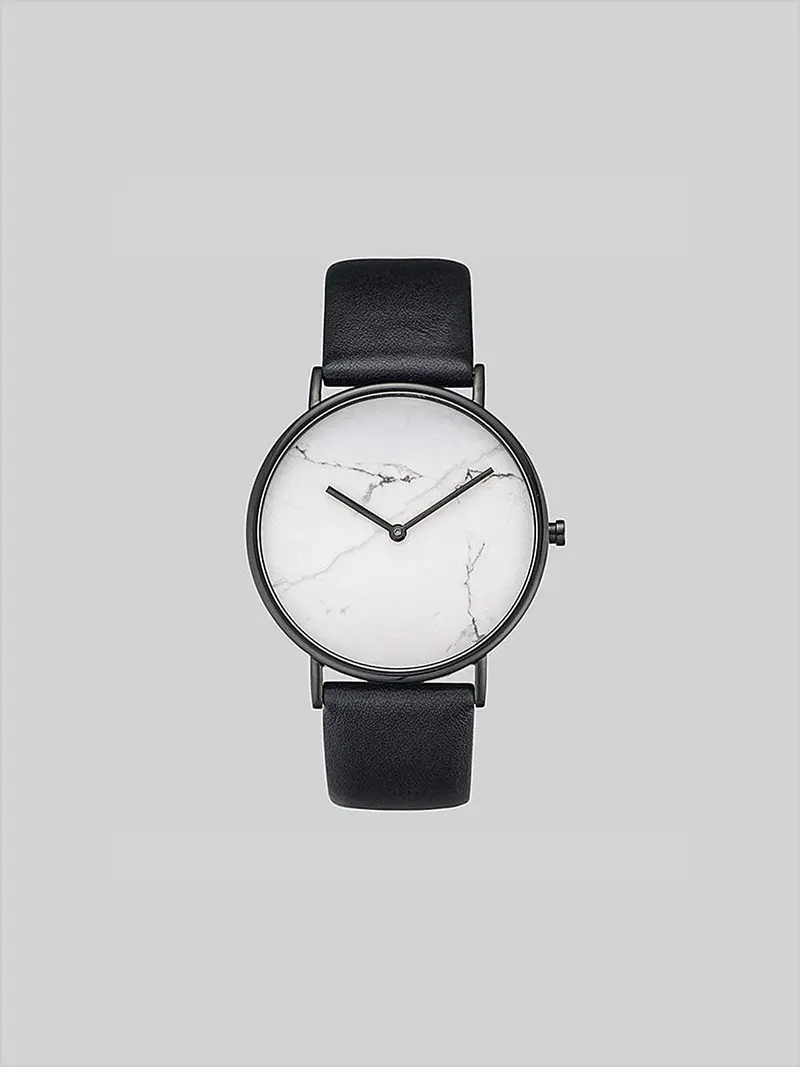 The Horse The Stone White Stone Black Leather 1