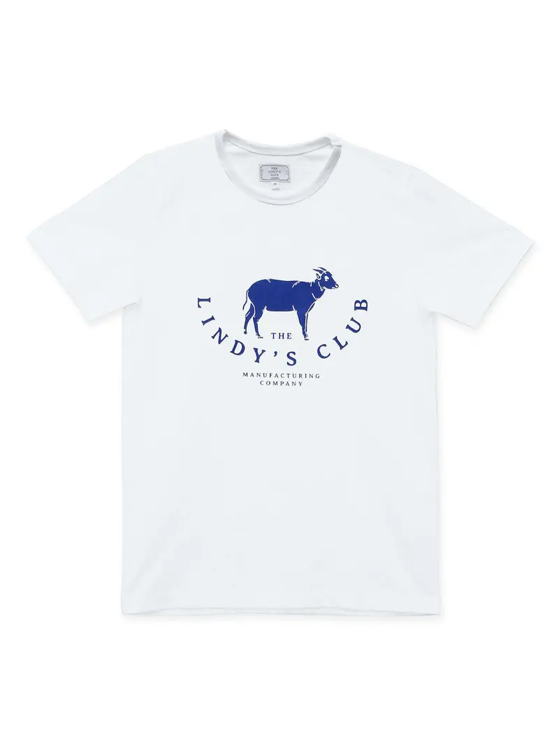 The Lindy's Club Linoa Tee White 1