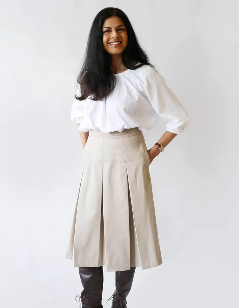 The Maker's Atelier Pleated Skirt 1