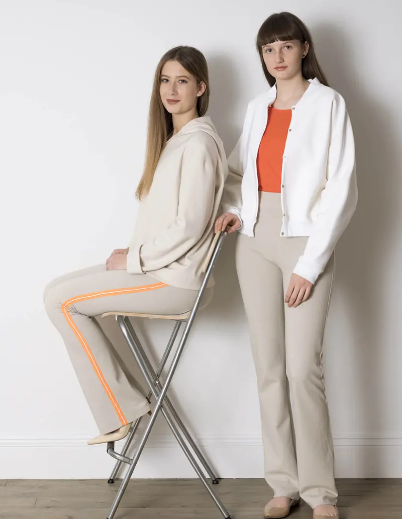 The Maker's Atelier Pull-On Trouser - Printed Copy Shop (+£7.00) 1
