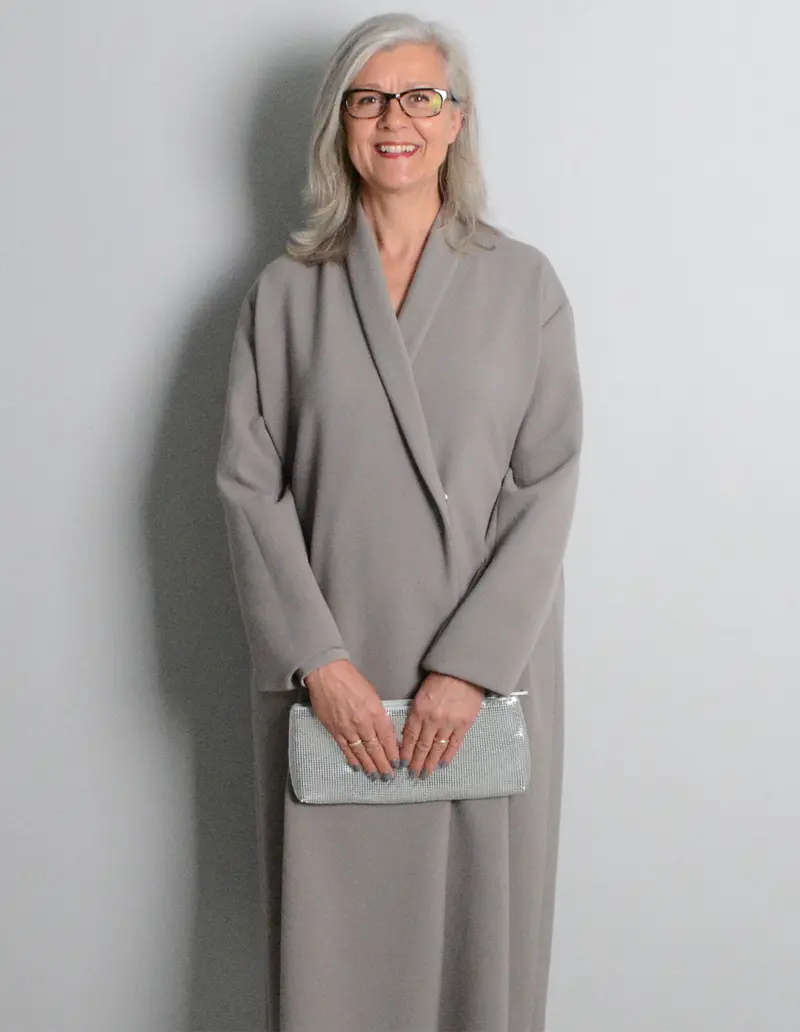 The Maker's Atelier Shawl Collar Coat - Printed Copy Shop (+£7.00) 1