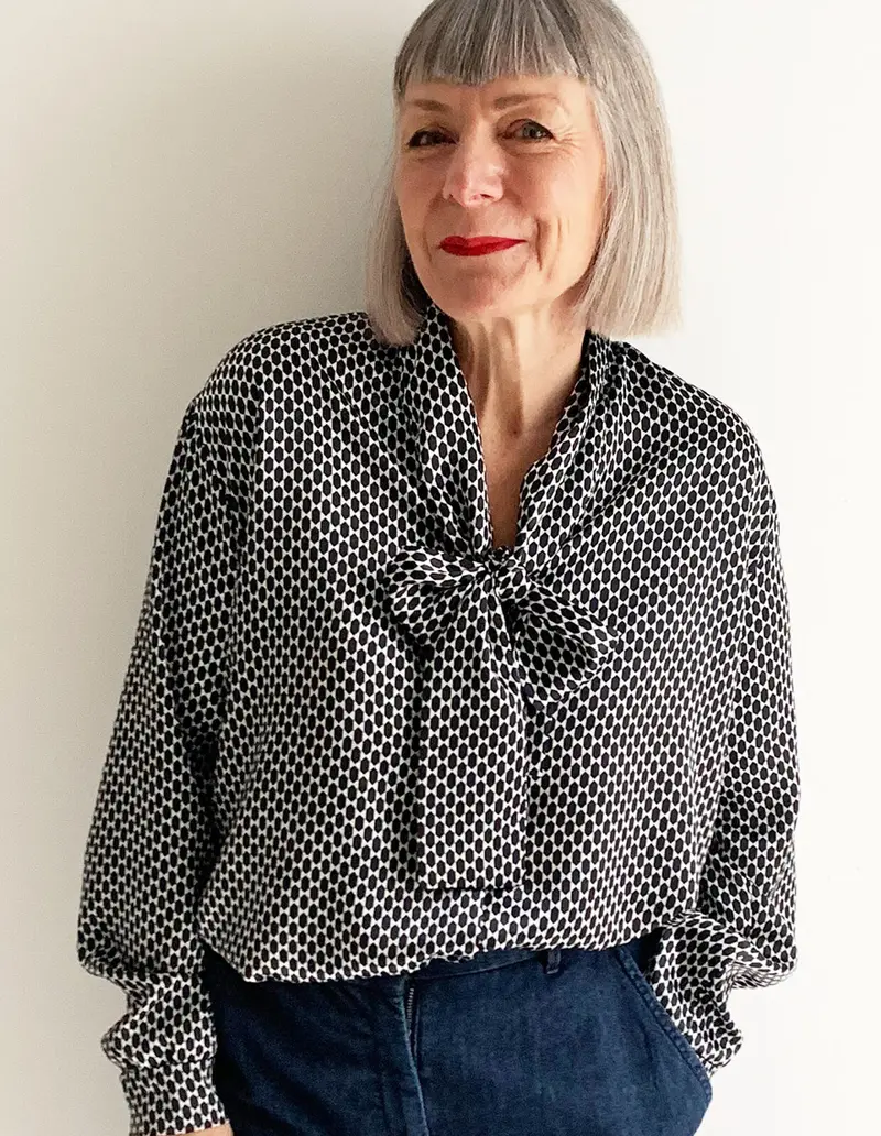 The Maker's Atelier Tie Front Blouse 1