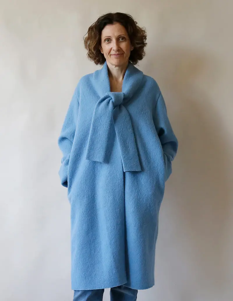 The Maker's Atelier Tie Front Cardigan Coat 1