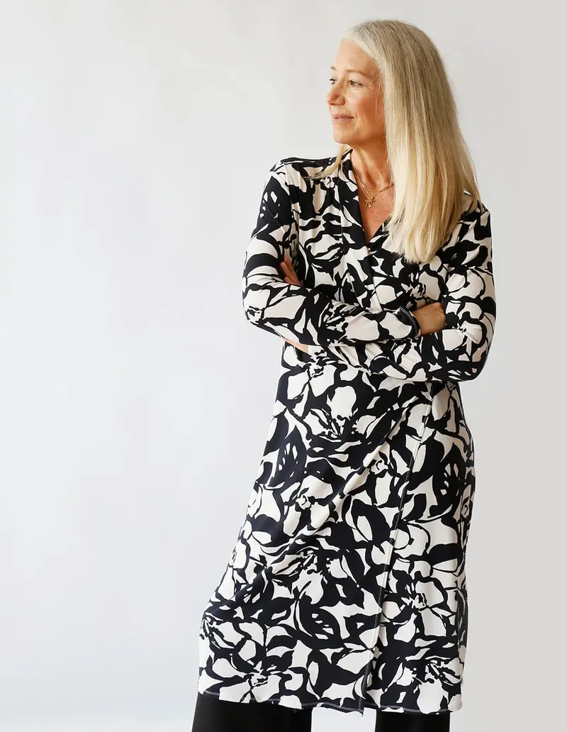 The Maker's Atelier Wrap Dress - Printed Copy Shop (+£7.00) 1