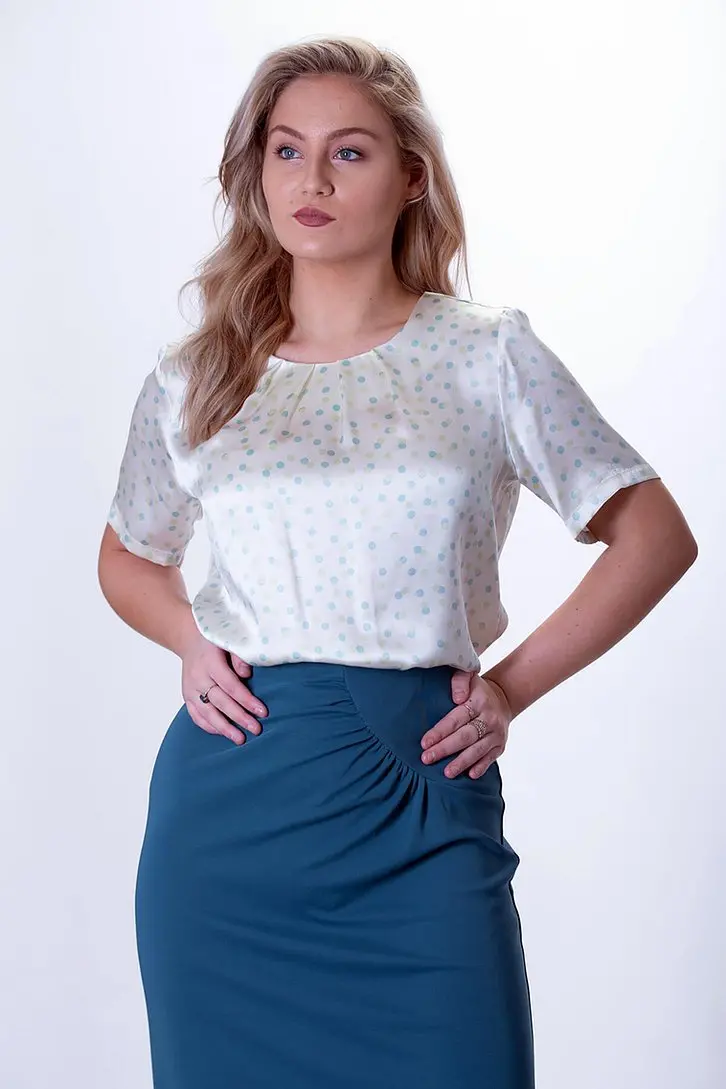 The Pattern Cutters Eclipse Shell Blouse - Printed Copy Shop (+£7.00) 1