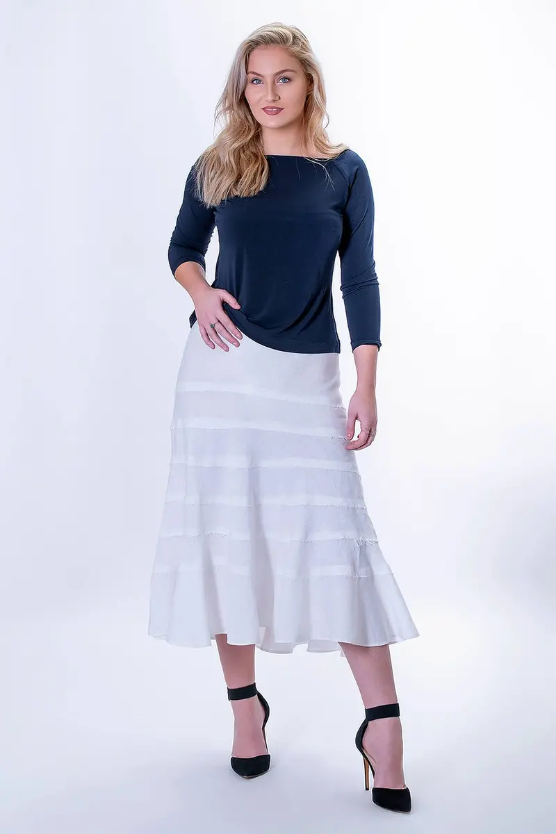 The Pattern Cutters Sierra Tiered Bias Skirt - Printed Copy Shop (+£7.00) 1