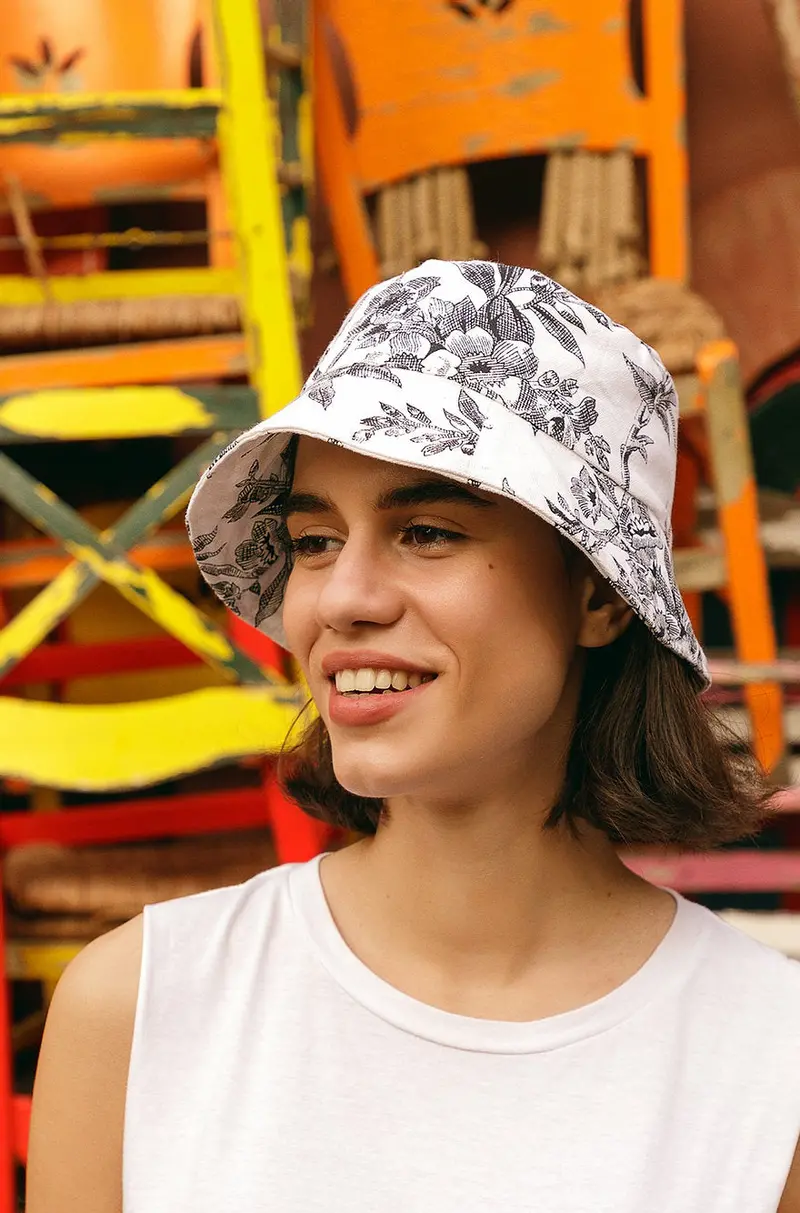 The Patterns Room Child/Women Hope Bucket Hat - Printed Copy Shop (+£5.00) 1