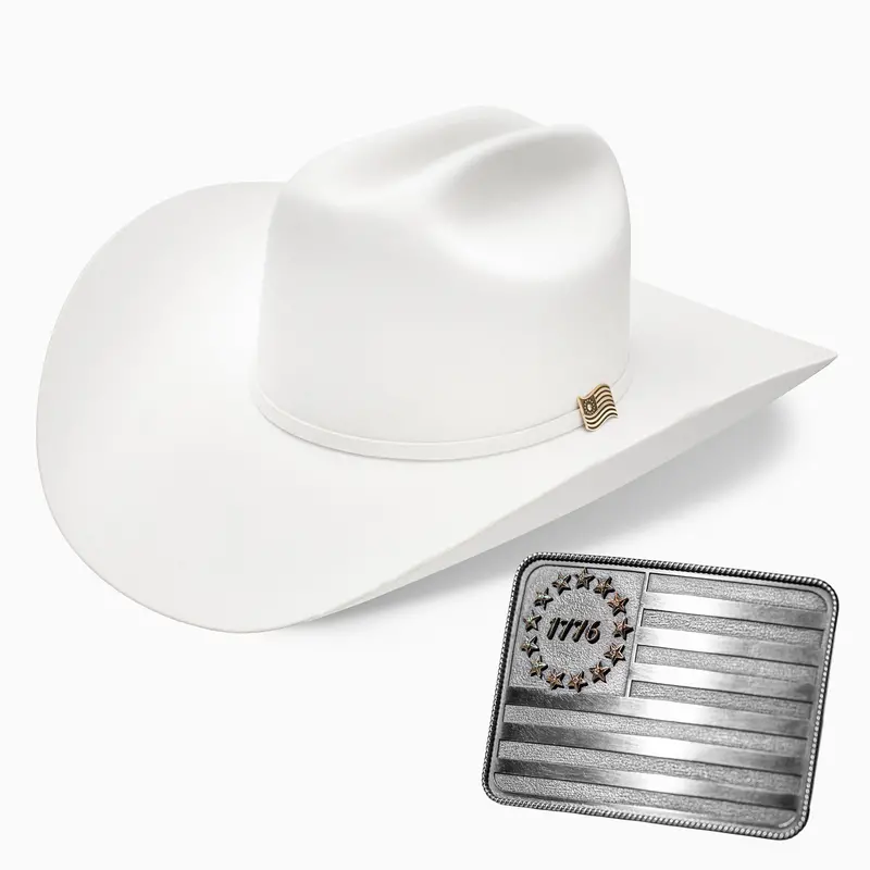 The Resistol 1776 With Clint Orms Buckle Set 1