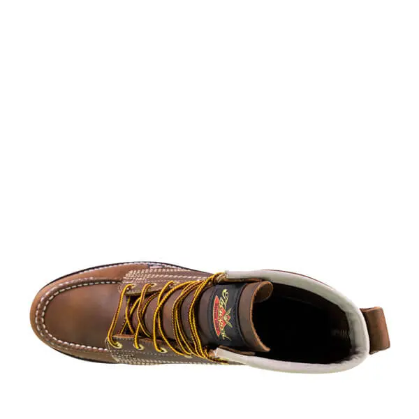 Thorogood Men's American Heritage 6 Inch Trail Crazy Horse Moc Toe Maxwear Wedge 2