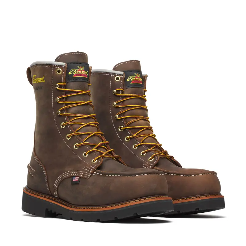 Thorogood Men's Crazy Horse 8 Inch Moc Toe Maxwear90 1
