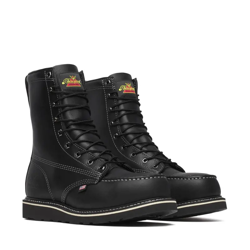 Thorogood Men's Midnight Series 8 Inch Moc Safety Toe Work Boot 1