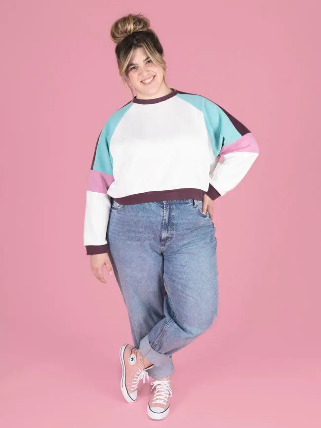Tilly And The Buttons Drew Sweatshirt 1