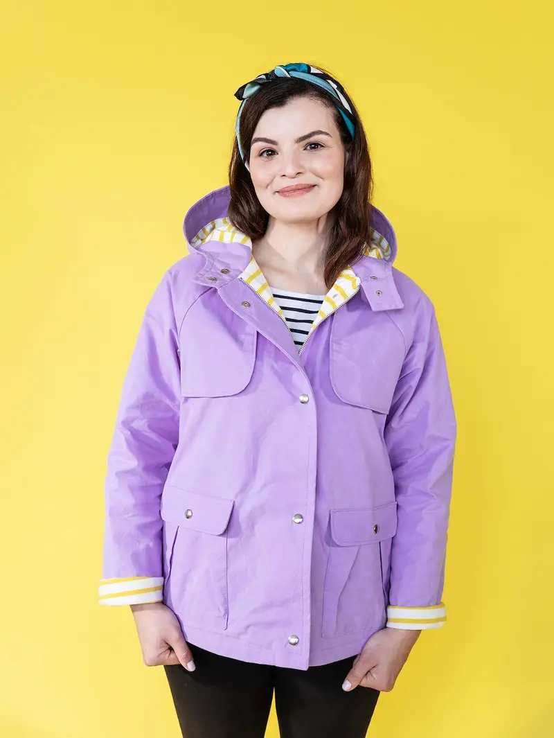 Tilly And The Buttons Eden Coat - Printed Copy Shop (+£7.00) 1
