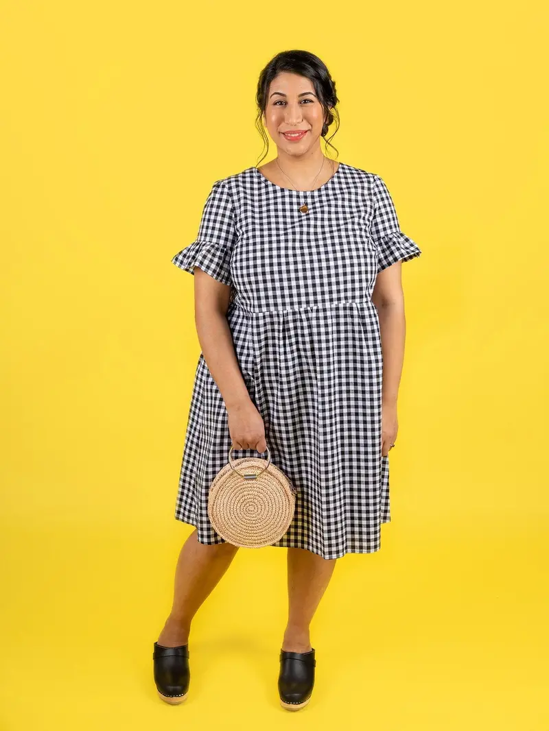 Tilly And The Buttons Indigo Top/Dress Add-On (16 - 34) - Printed Copy Shop (+£5.00) 1