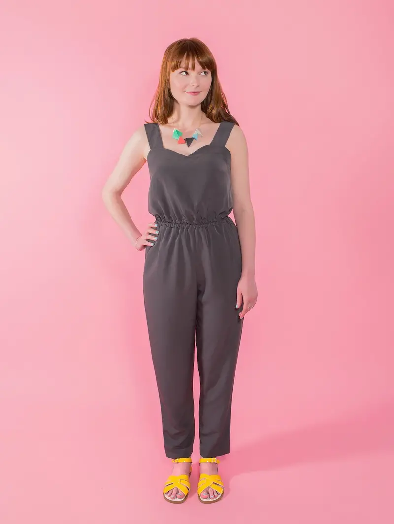 Tilly And The Buttons Marigold Jumpsuit/Trousers - Printed Copy Shop (+£7.00) 1