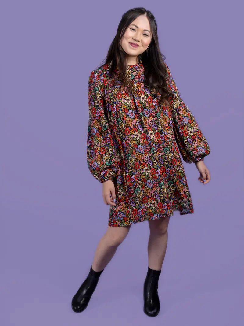 Tilly And The Buttons Marnie Blouse & Dress - Printed Copy Shop (+£7.00) 1