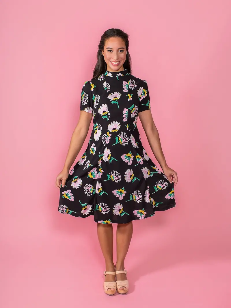 Tilly And The Buttons Martha Dress - Printed Copy Shop (+£7.00) 1