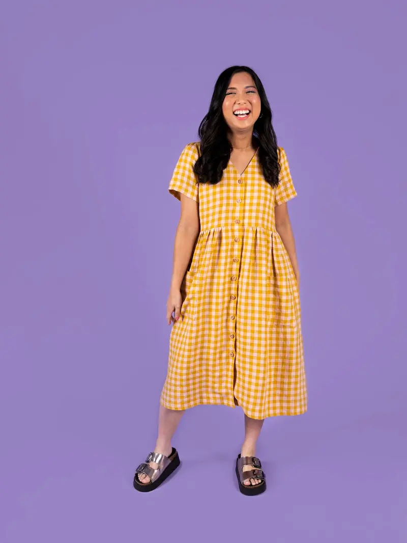 Tilly And The Buttons Nell Blouse And Dress 2