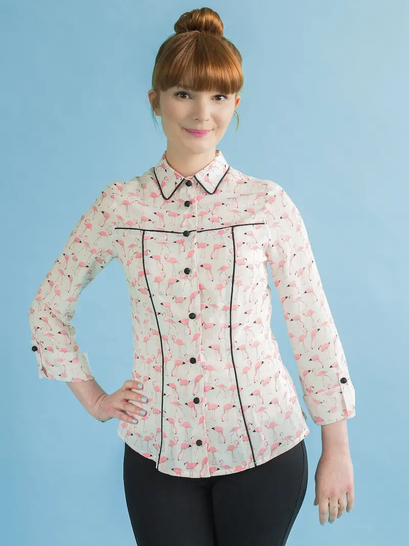 Tilly And The Buttons Rosa Shirt And Shirt Dress 1