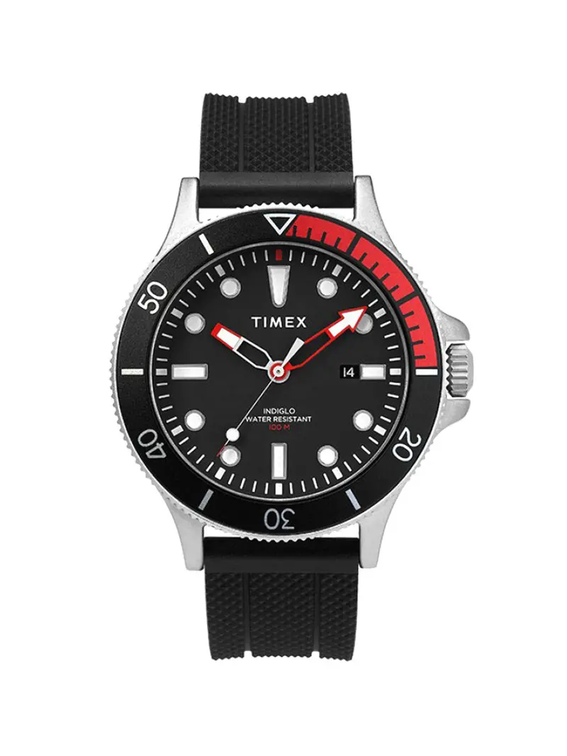 Timex Allied Coastline Tw2t30000 Silicone Strap Watch 43Mm 1