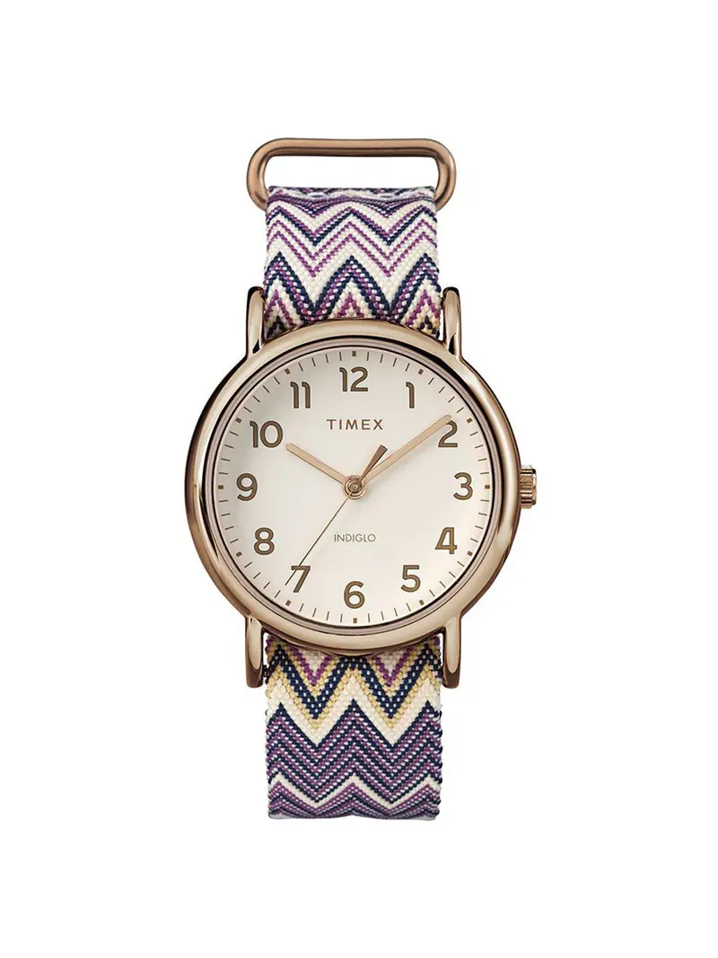 Timex Weekender Chevron Tw2r59000 38Mm 1