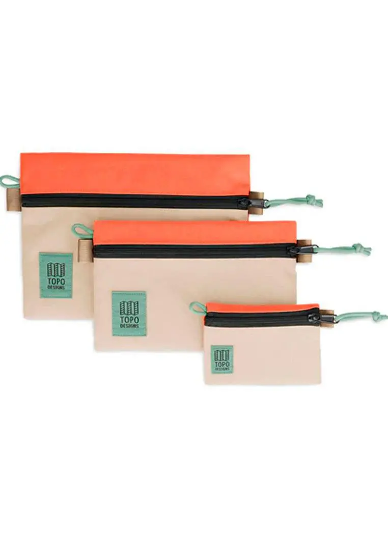 Topo Designs Accessory Bags Almond Emberglow 1