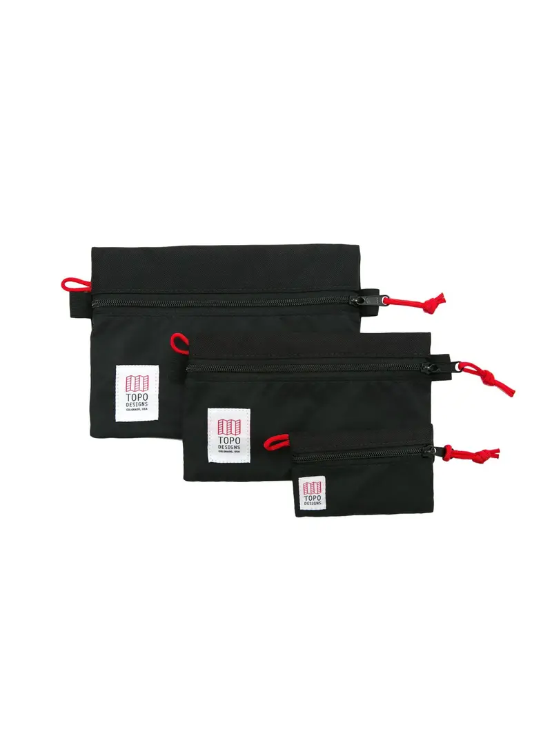Topo Designs Accessory Bags Black 1