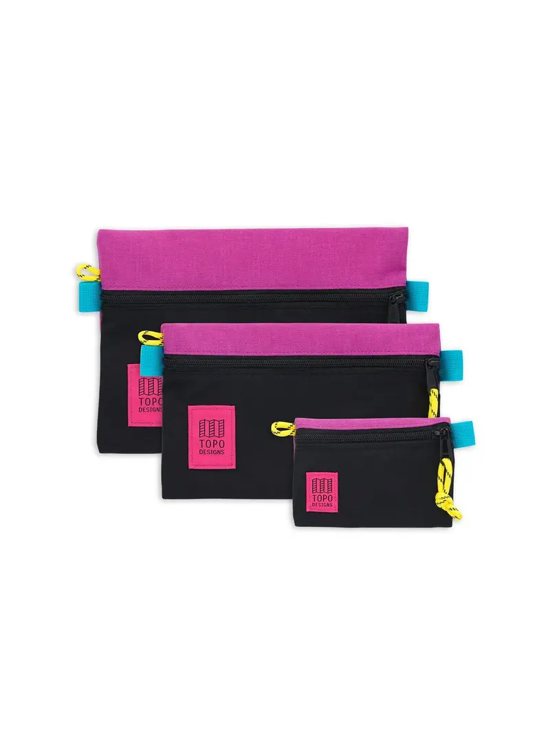 Topo Designs Accessory Bags Black Grape 1