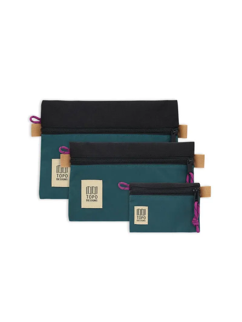 Topo Designs Accessory Bags Botanic Green Black 1