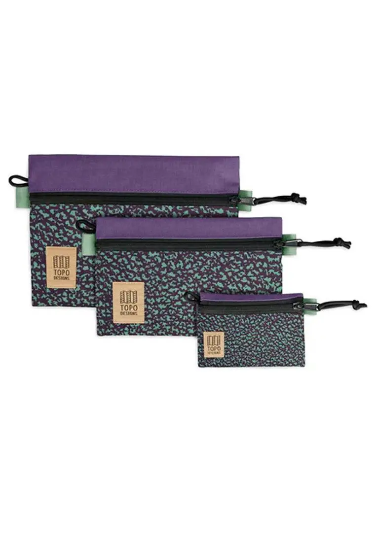 Topo Designs Accessory Bags Loganberry Crackle 2