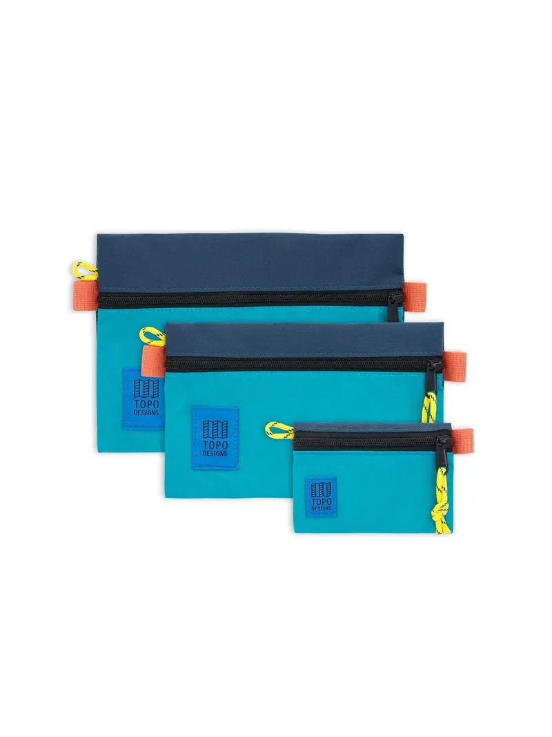 Topo Designs Accessory Bags Tile Blue Pond Blue 1