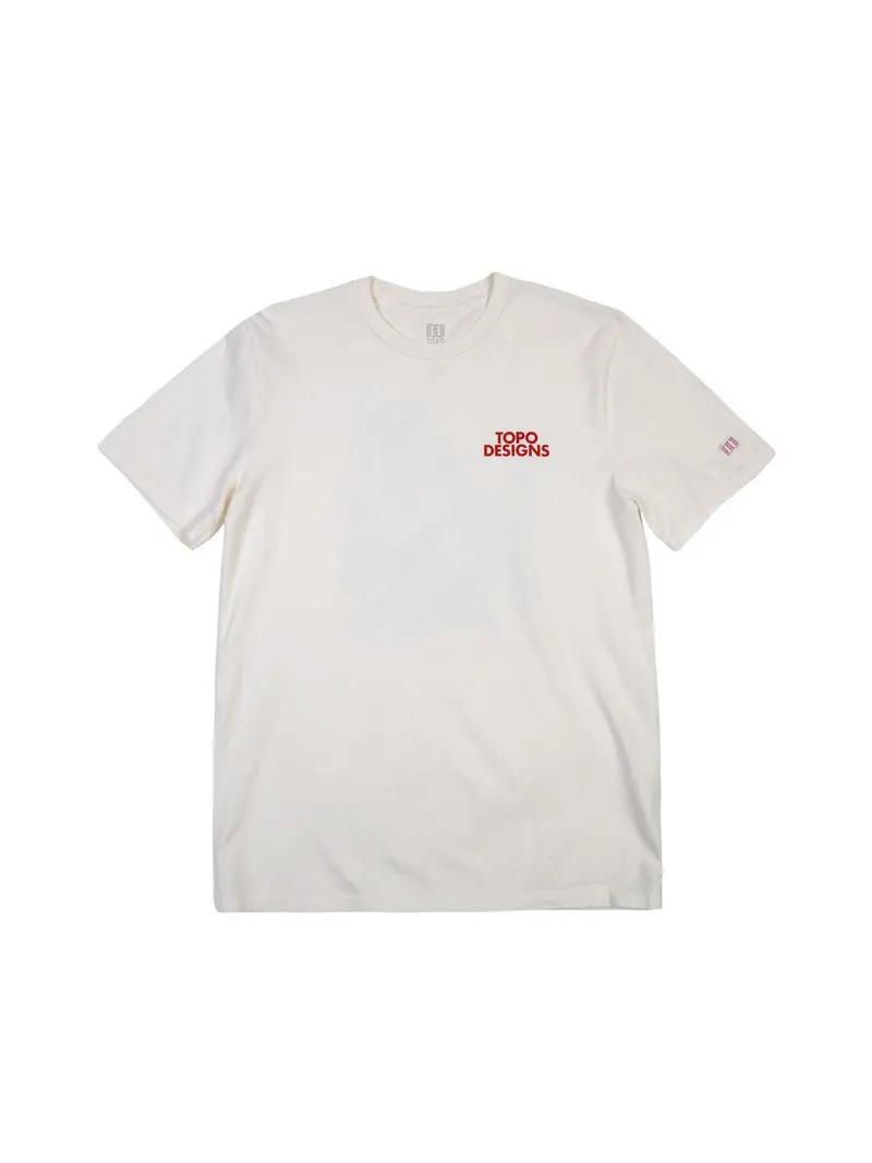 Topo Designs Basin Tee Natural 1