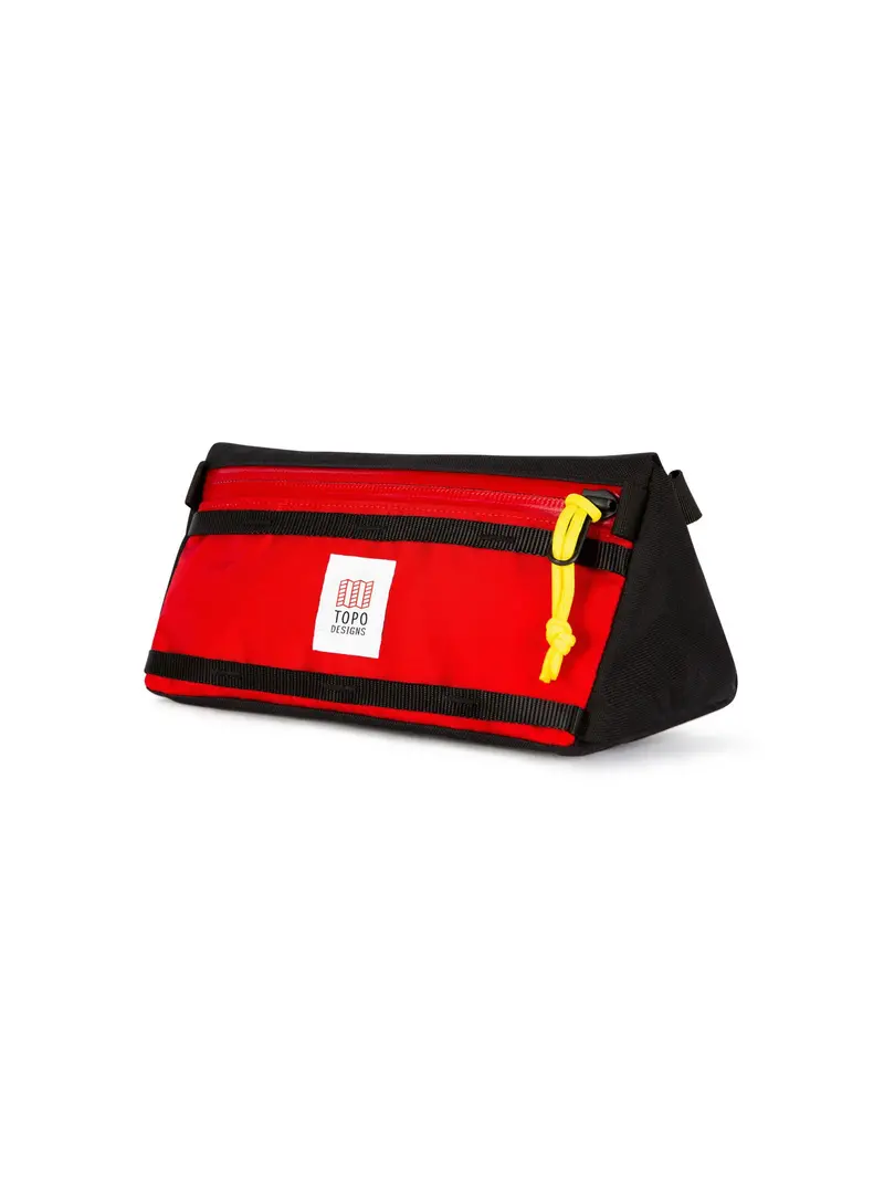 Topo Designs Bike Bag Red Black 1