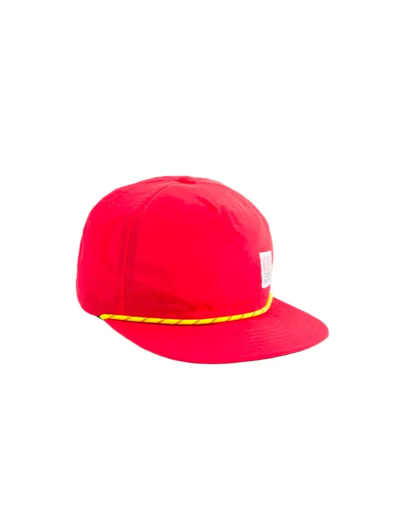 Topo Designs Cord Cap Red 1