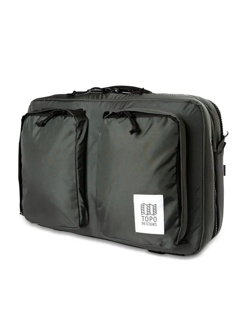 Topo Designs Global Briefcase 3 Day Charcoal 1