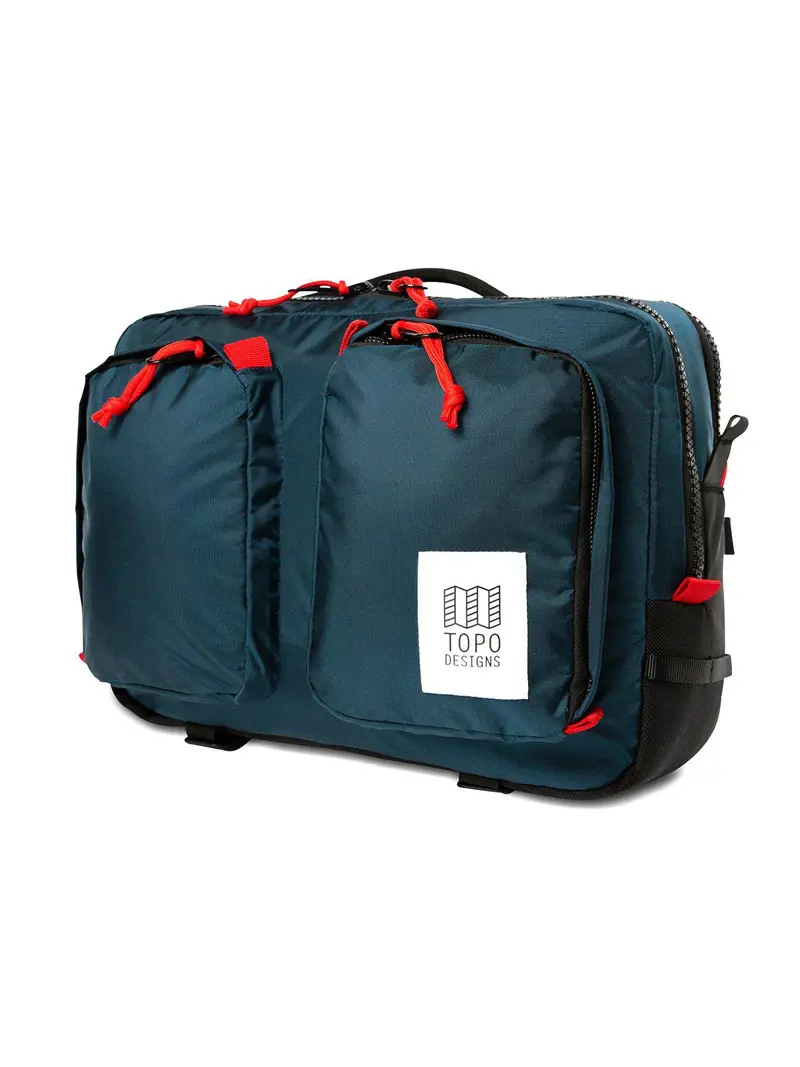 Topo Designs Global Briefcase Navy 1