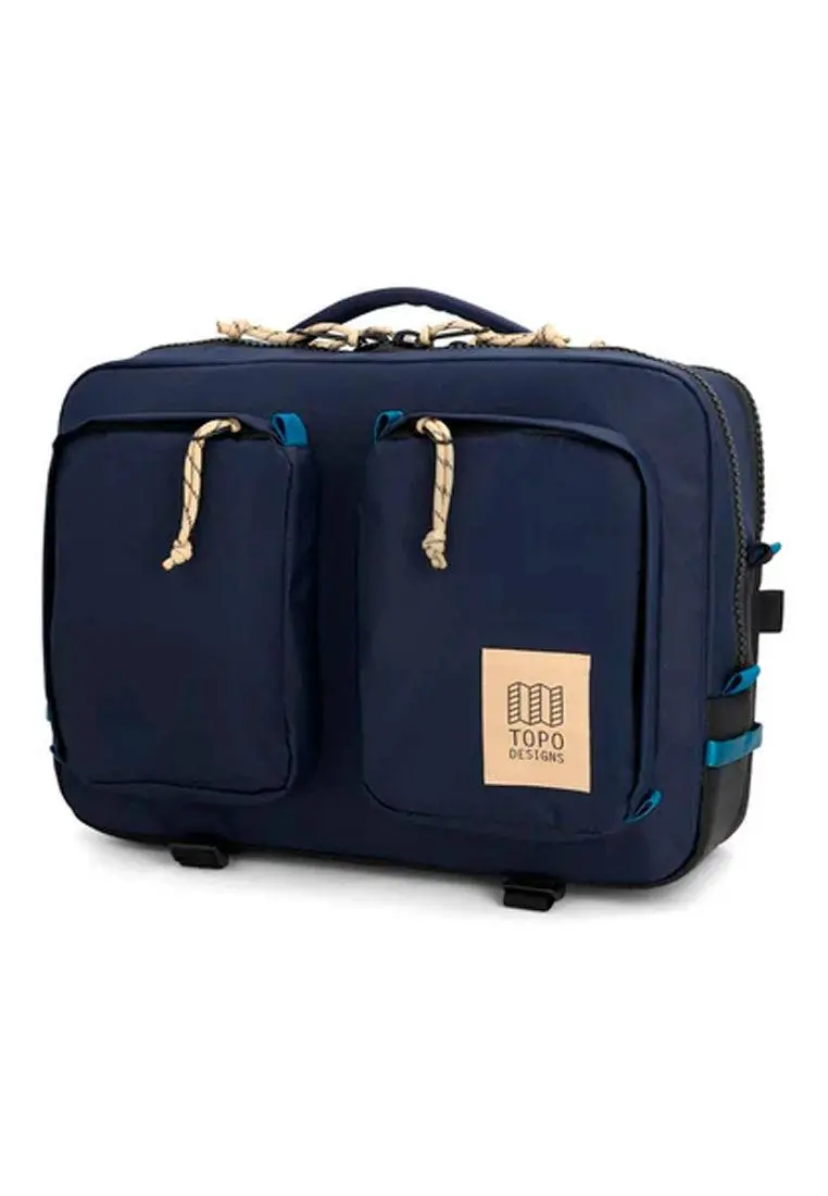 Topo Designs Global Briefcase Navy Sahara 1