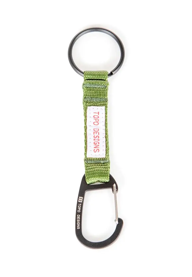 Topo Designs Key Clip Olive 1