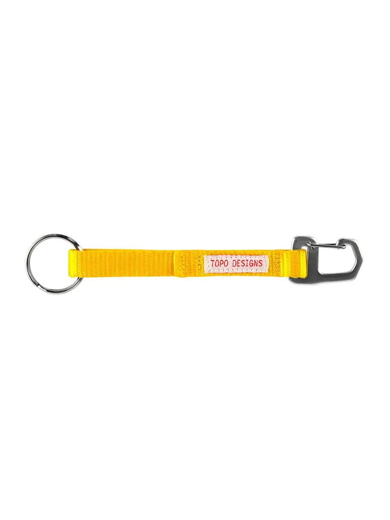 Topo Designs Key Clip Yellow 1