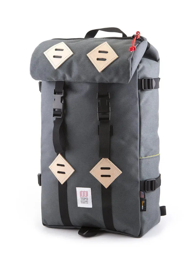 Topo Designs Klettersack Charcoal 1