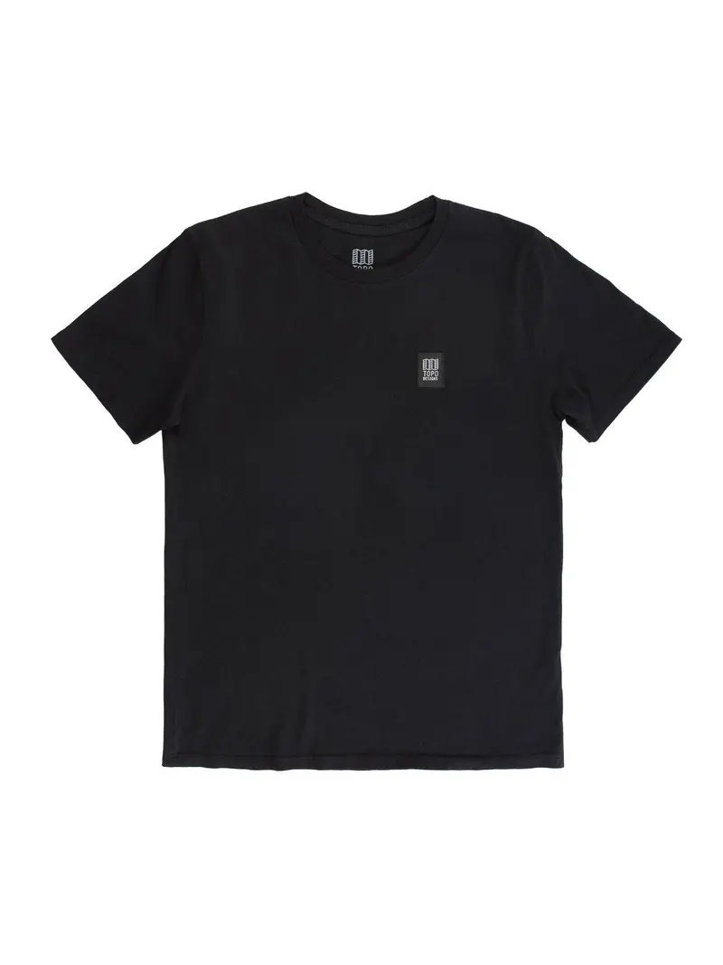 Topo Designs Label Tee Black 1