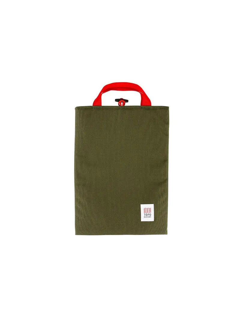 Topo Designs Laptop Sleeve 13 Inch Olive 1