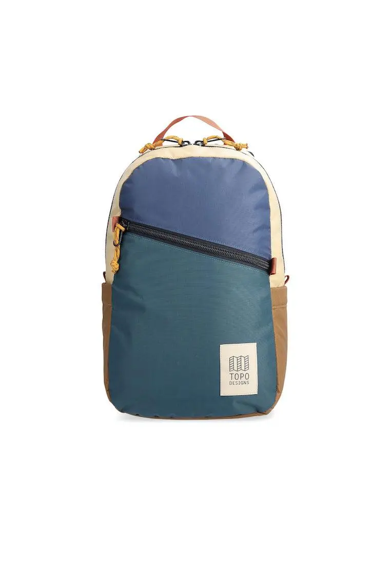 Topo Designs Light Pack Pond Blue Botanic 1