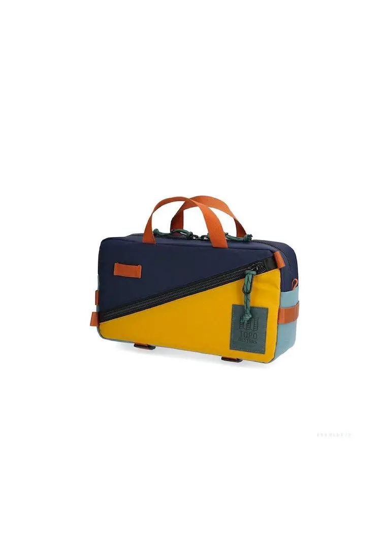 Topo Designs Mini Quick Pack Navy Mustard 1