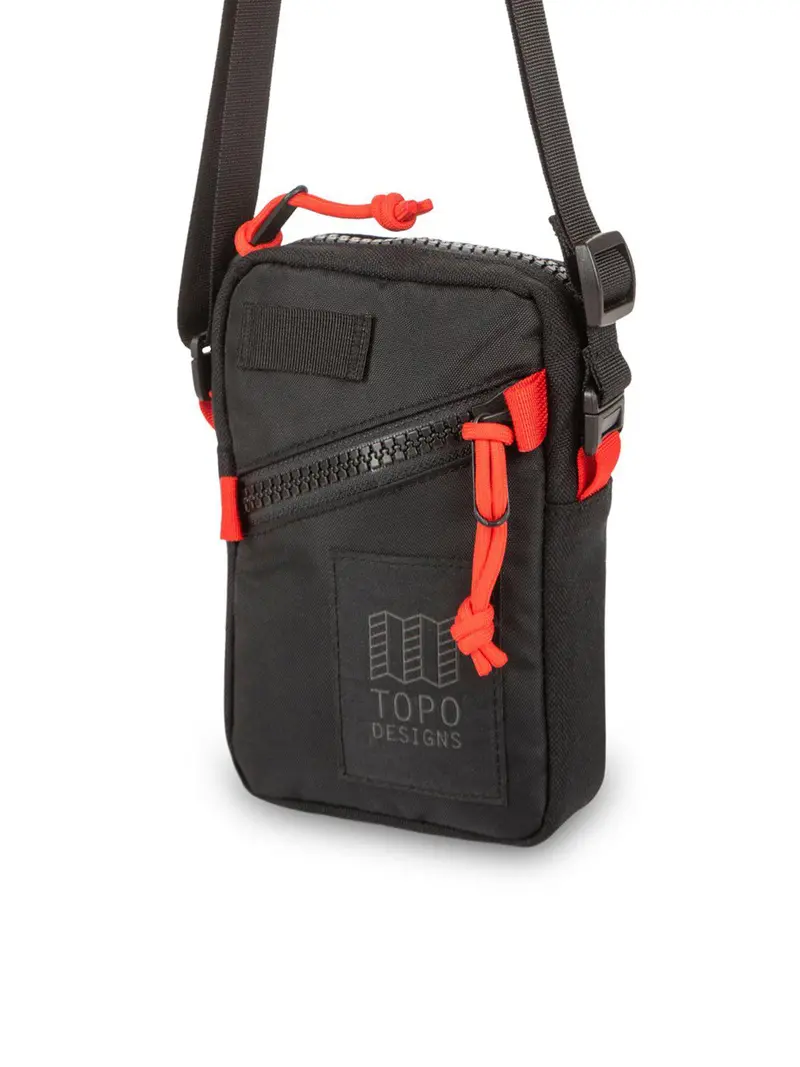 Topo Designs Mini Shoulder Bag Black 1