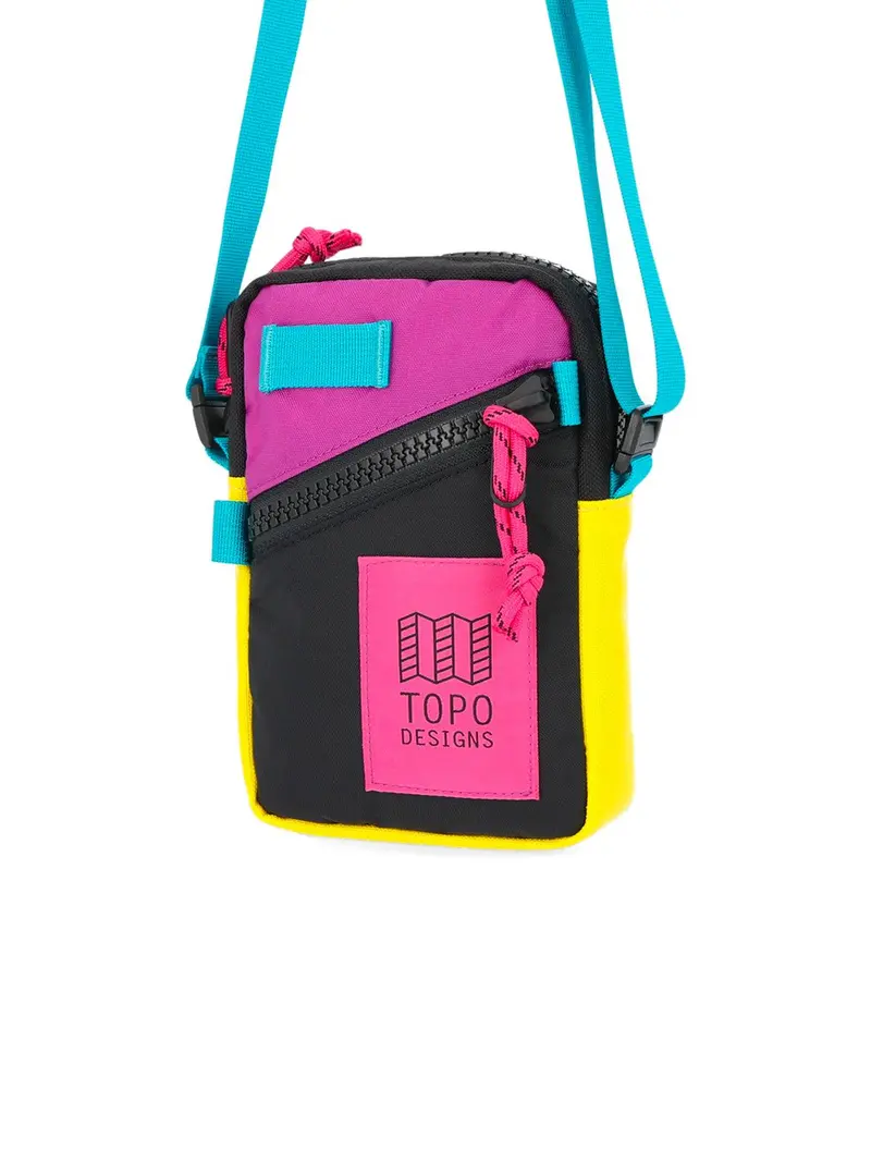 Topo Designs Mini Shoulder Bag Black Grape 1