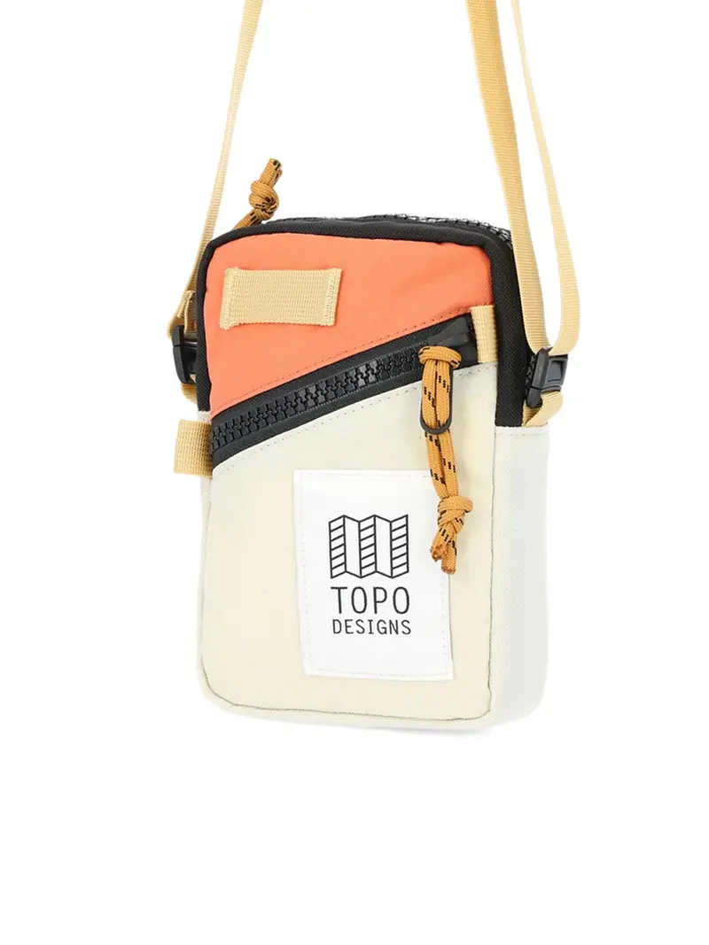 Topo Designs Mini Shoulder Bag Bone White Coral 1